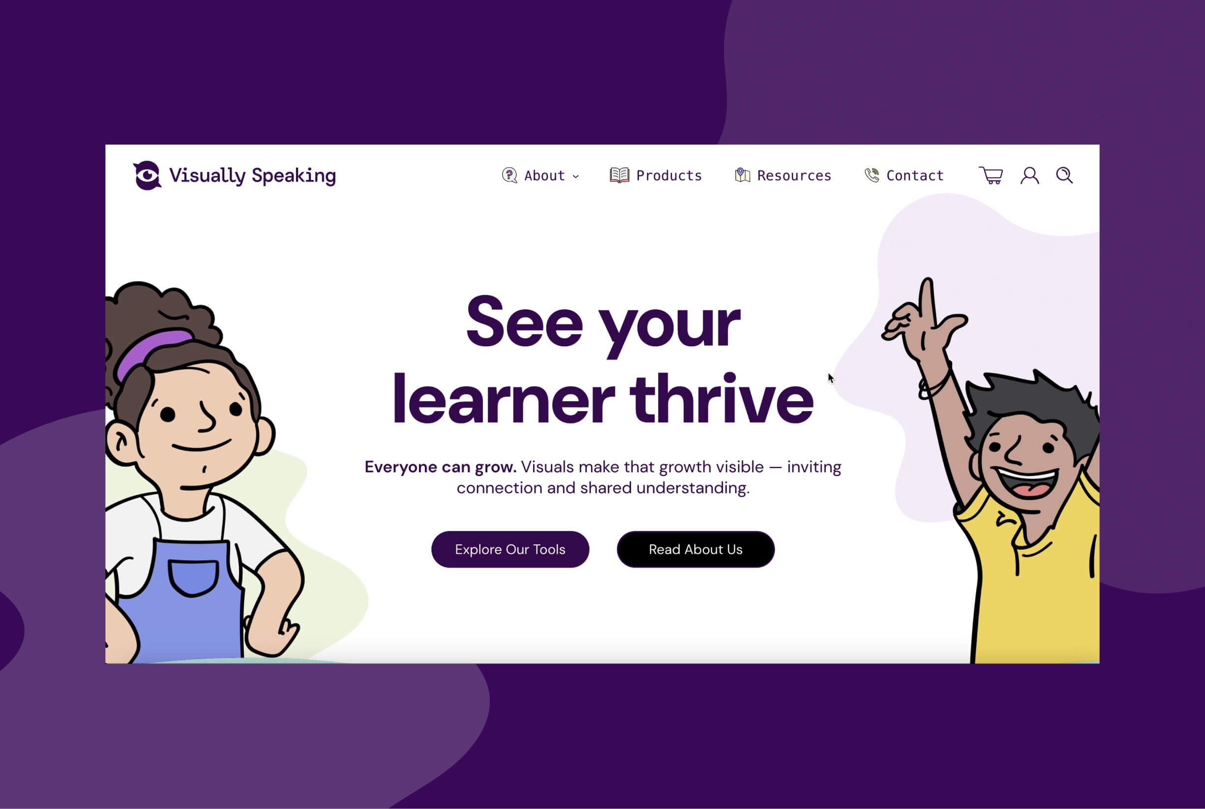 Visually Speaking Website